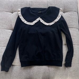 Anthropologie collared sweater